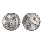 Portugal 5€ Lobo Ibérico 2019